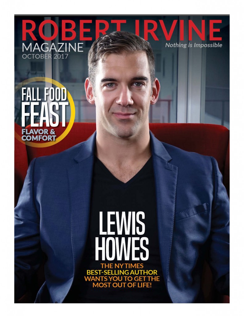 Lewis on the cover of our October 2017 edition.