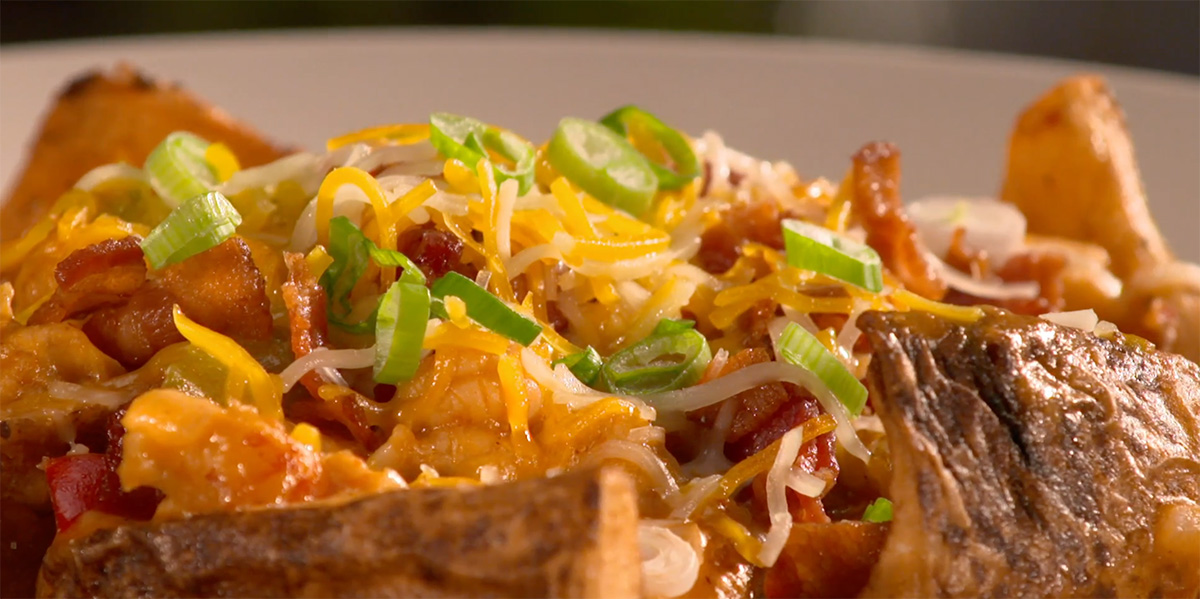 Creole Potato Skins Featured Image