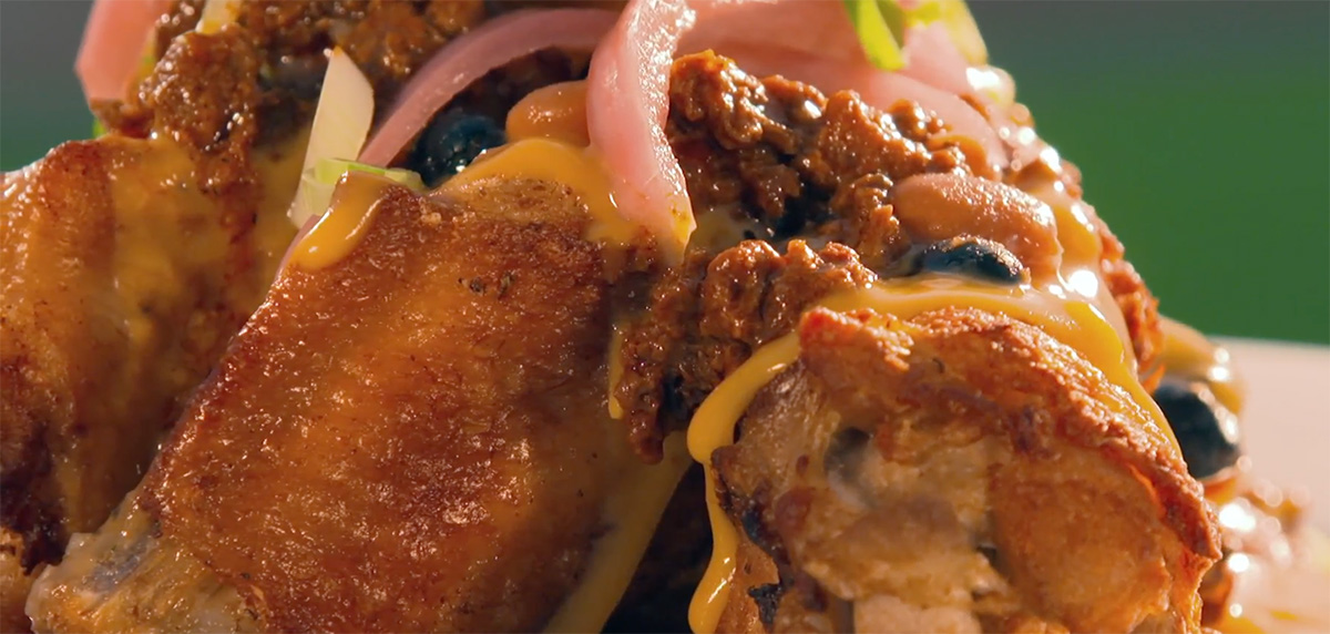 Chicken Wing Nachos Featured Image
