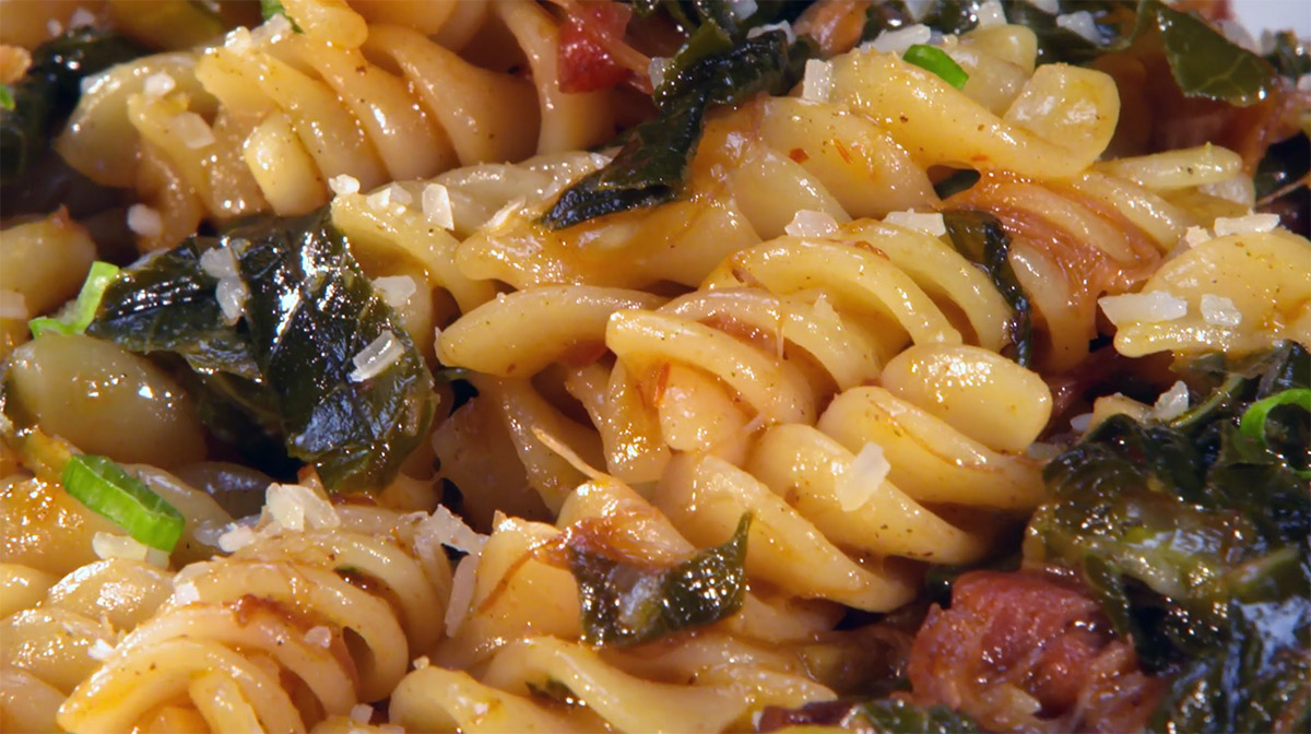Collard Green Pasta Featured Image